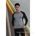 Wholesale High Quality Men's Long Sleeve Fitness Wear